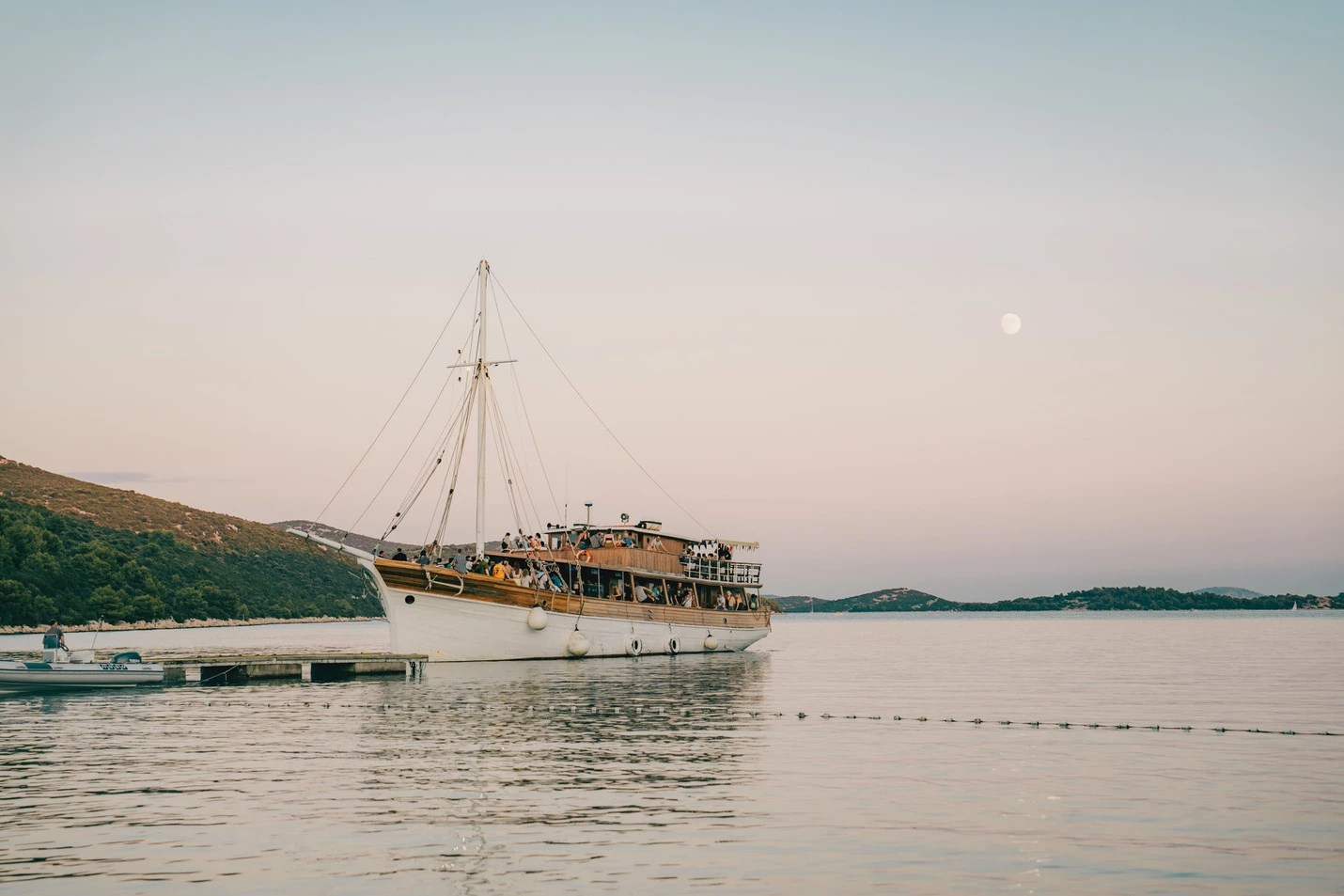 Image of boat party at Outlook Origins Festival